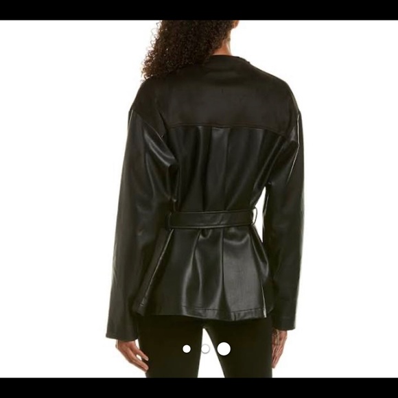 French Connection faux suede/leather jacket - Picture 3 of 5